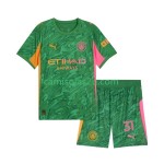 Camisolas de futebol Manchester City EDERSON M. 31 Guarda Redes Criança Equipamento Principal 2025/26 Manga Curta